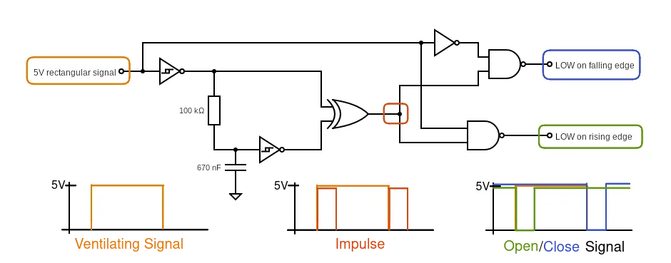 window actuator control circuit