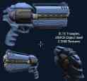 Science Fiction Gun LowPoly